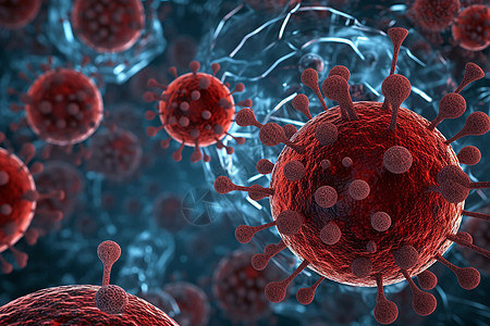 病毒血细胞图片