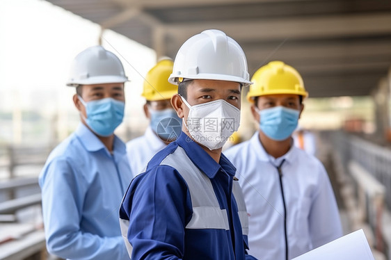 工地建筑工程师图片