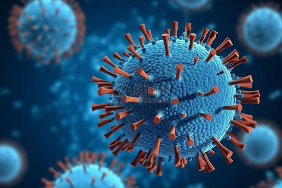 医疗与流感病毒图片