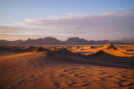 沙漠自然风光背景图片