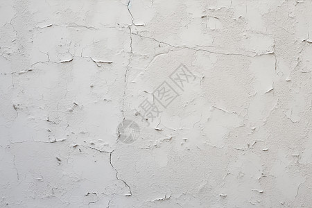 开裂的白色石膏灰泥墙面图片