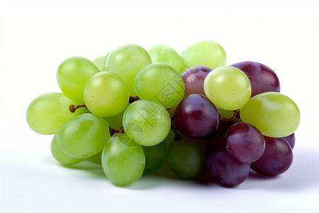 白色背景中的葡萄背景图片