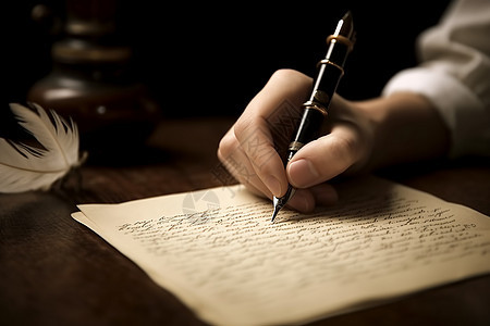 写作的作者高清图片下载-正版图片600214433-摄图网