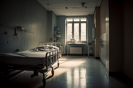 医院的空房间图片