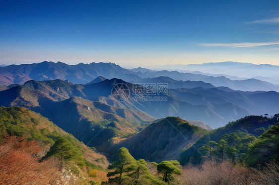 美丽的高山风景图片