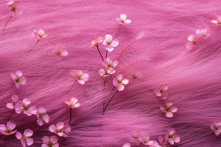粉色背景和小花背景图片