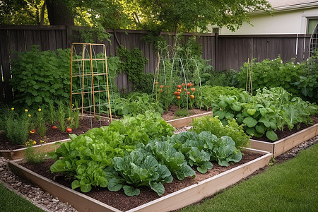 菜园里的蔬菜图片
