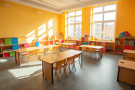 幼儿园的小班教室背景图片