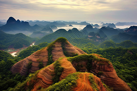 山脉唯美的风景图片