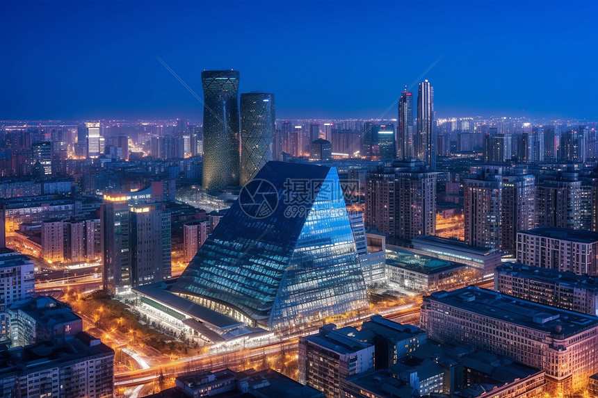 美丽的大都市高清图片下载-正版图片600181547-摄图网