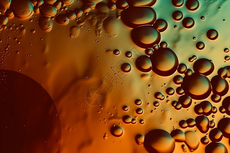 抽象的气泡背景背景图片