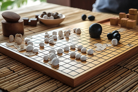 棋盘上的棋子图片