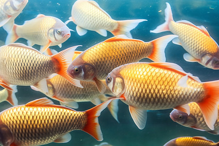 水族馆里好看的鱼图片