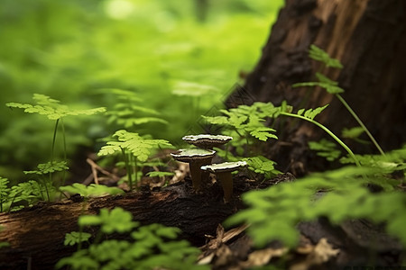 森林里的植物图片