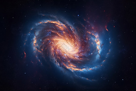 天文银河系宇宙背景图片