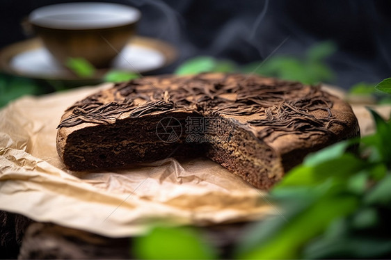 茶叶饼茶饼图片