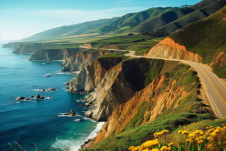 加利福尼亚州海洋风景图片
