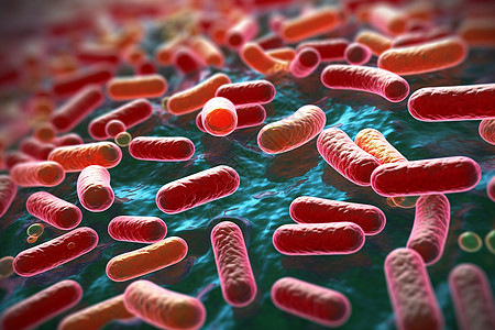 芽孢杆菌概念图高清图片