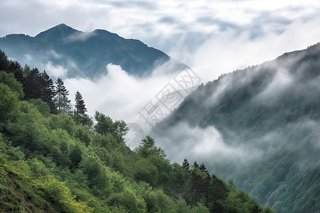 大自然山脉景观图片