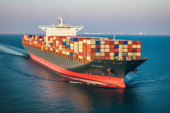 出口船舶货物运输图片