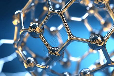 元素分子结构模型背景
