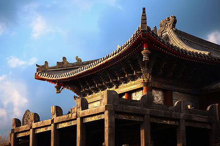 仿古建筑八角楼图片