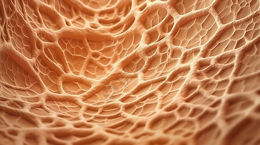 人体的皮肤结构背景图片