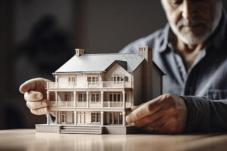房屋立体模型图片