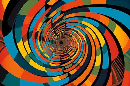 60年代mod视角的图案图片素材