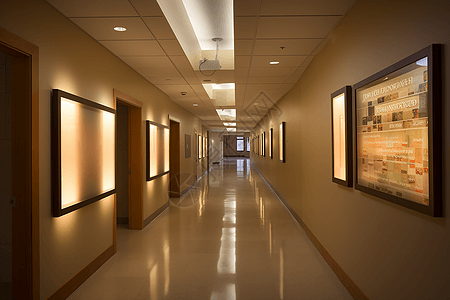 医院信息展示区背景图片