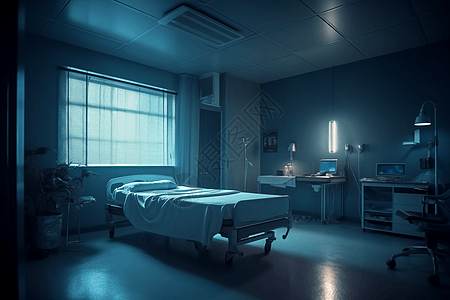 孤独的医院环境图片