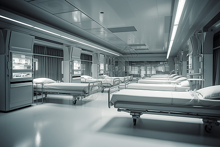 最近完成的医院病房图片