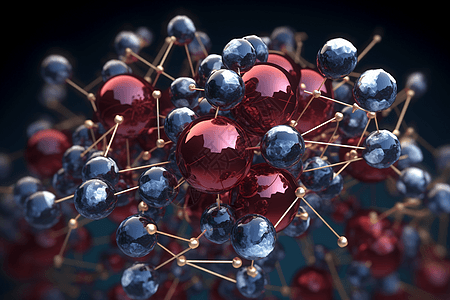 科学的分子图片