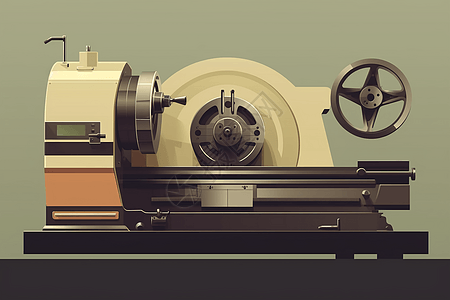 数控车床的视图高清图片