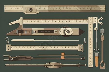 测量的工具图片