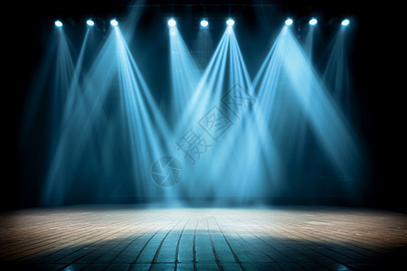 舞台灯光设计背景图片