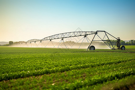 喷雾器农业灌溉洒水器背景