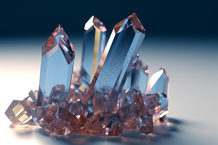 红宝石透明晶体设计图片