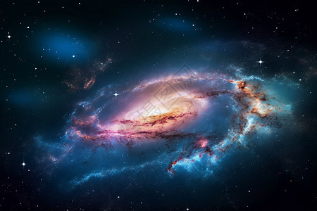 科幻银河系图片
