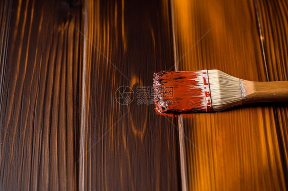 表面涂漆的木板图片