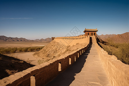 户外风景沙漠背景图片