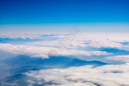 蓝蓝的天空图片