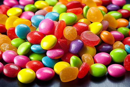 糖豆零食背景图片