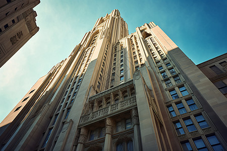 现代化高楼建筑背景图片