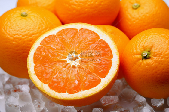 冰糖橙水果图片