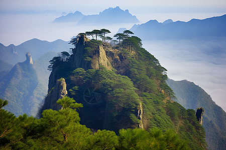 美不胜收山川图片