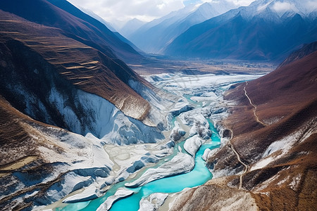 冰山，冰雪，川西，旅游，河流，湖泊，航拍，高清高清图片