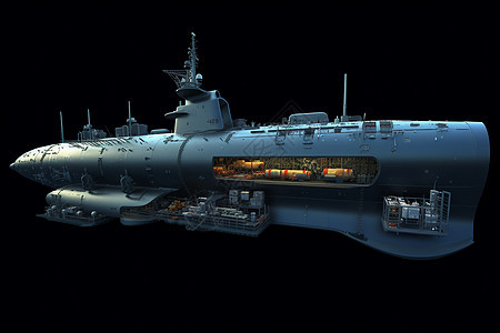 军事用途的潜艇图片