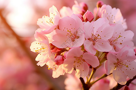 樱花树上的樱花图片