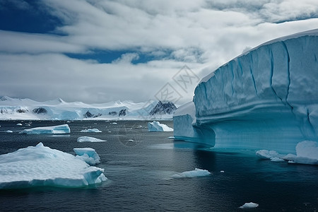 美丽的南极洲风景图片